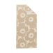 Marimekko Serviette de bain Unikko 70x150 cm blanc cassé-lin