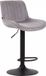 And OutdoorMatch Luxe Kruk Brianne - Grijs - Zwart