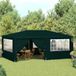 Prolenta Maison Exclusive Professionele Partytent met Zijwanden, 4x6 meter, Groen, 90 g/m²