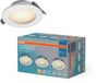 Osram Essential LED inbouwspot IP44 Dim 97mm 4.5W metaal, set van 3 badkamer downlights 240lm, warm wit 3000K