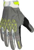 Scott X-Plore D3O, gants, Gris Clair/Jaune/Noir, S