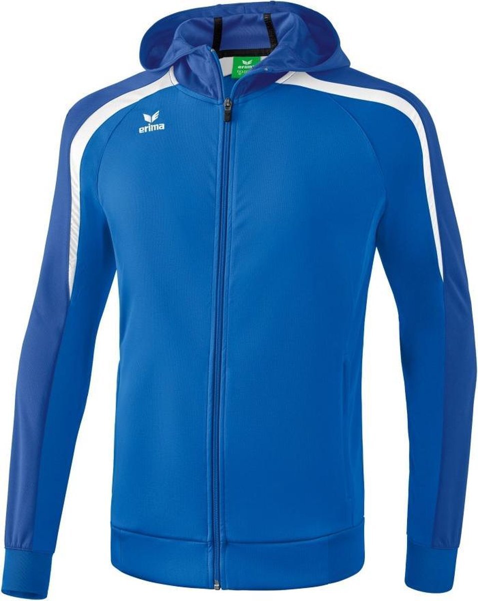 Erima trainingsjack Liga 2.0 jongens polyester blauw