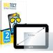 BROTECT - Screenprotector voor Navigatie en GPS met 7 inch Schermen [152.5 mm x 91.5 mm, 15:9] Folie Beschermfolie matte 2 Stuks