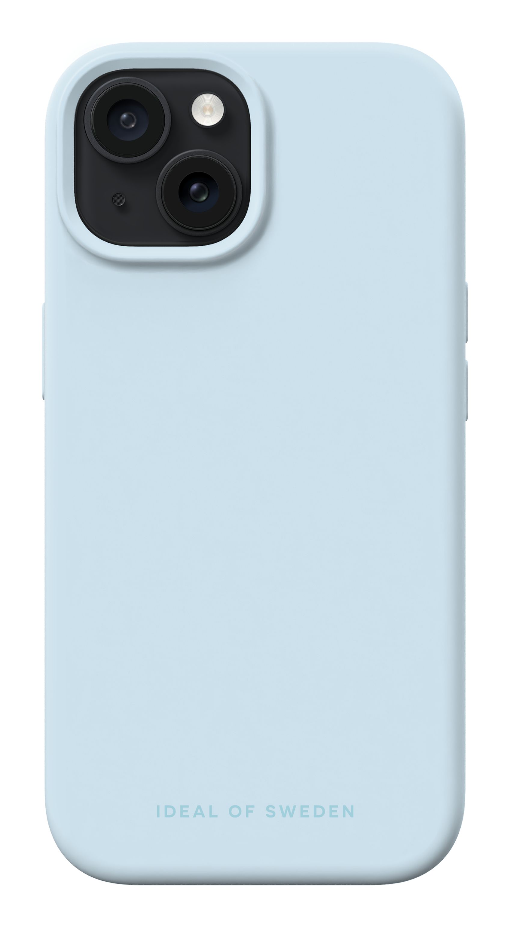 iDeal of Sweden Silicone Case Light Blue voor Apple iPhone 13/14/15/16E/17e