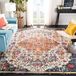 Safavieh Bohemian Indoor Hand Tufted Abstract Collection, ABT340, in Ivory / Orange, 60 X 91 cm