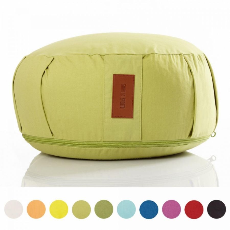 Gorilla Sports Yogakussen Limegroen
