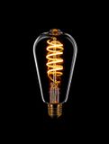 Expo Trading ETH Edison ST64 Filament spiraal LED 7.5w E27 240v 2200k dimbaar helder