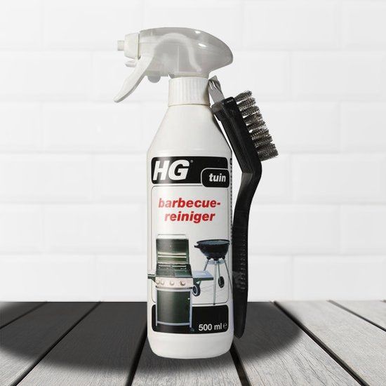 HG Barbecue Reiniger Met Borstel 500 ml