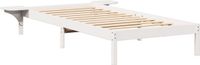 vidaXL Bedframe - Wit - 80 x 200 cm - Massief grenenhout