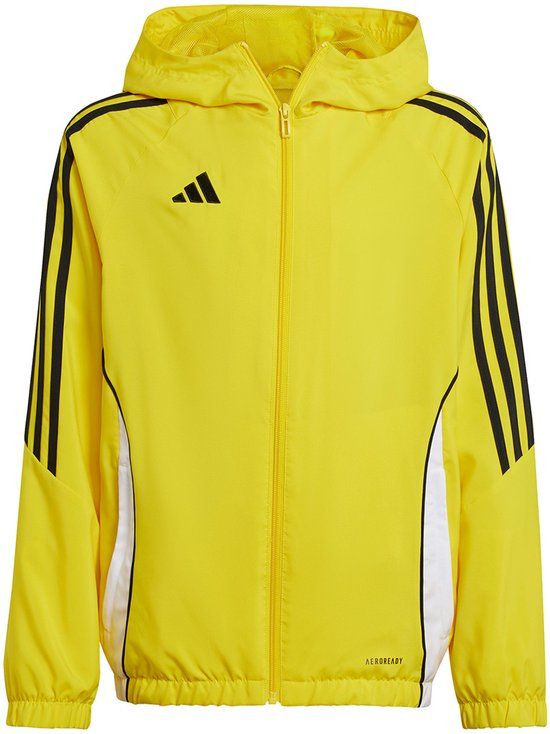 adidas Jas Kinderen Tiro 24 Geel - Maat 140cm