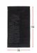 Gorilla Wear Handdoek - Zwart - Large