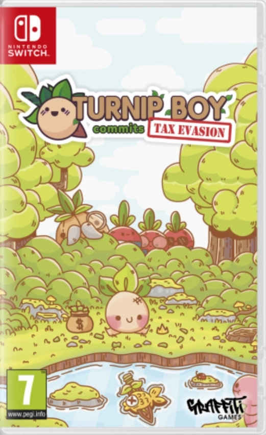 Graffiti Games Turnip Boy Commits Tax Evasion Nintendo Switch