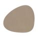LIND DNA Set de table Serene Curve L 37x44 cm Gris taupe