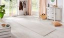 BT Tapis chemin de lit intérieur & extérieur aspect sisal - crème/blanc 80x150 cm