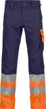 DASSY Hogezichtbaarheidsbroek Marineblauw/Fluo-oranje - Maat 54