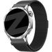 Bandz Huawei Watch GT 6 Pro - 46mm 'One Push' Milanese Armband (Schwarz)