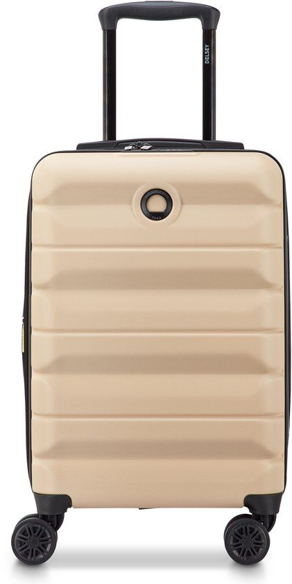 Delsey Air Armour Uitbreidbare Handbagagekoffer 55 cm – 36L – TSA-cijferslot – 4 Dubbele Wielen – Warm Sand