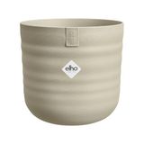 Elho Dune Rond 30cm Bloempot - Paddenstoel Beige