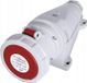 Prise Mini GSM 63A 5 pôles - Rouge - IP67 - Haute qualité - Résistant aux intempéries - Industriel