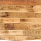 vidaXL Tafelblad met natuurlijke rand 40x40x3,8 cm massief mangohout