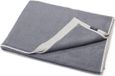 David Fussenegger plaid VELVET solid 135x200cm grey