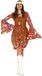 Fiestas Guirca Costume hippie brocart femme M (38-40)