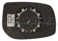 PRASCO Spiegelglas, Außenspiegel TY3507514 links, konvex | Compatibel met: TOYOTA AURIS