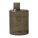 DBKD Vase en verre Pipe marron Petit
