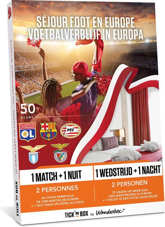 Wonderbox Europees voetbal - Verblijf