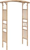 vidaXL Rozenboog 118x40x187 cm bamboe