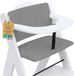 Hauck Stokke Réducteur de siège Coussin pour chaise haute Bébé Coussin d'assise - 2 pièces - Coussin de siège pour chaise haute Hauck Stokke Chaise haute pour bébé Chaise haute à marches Revêtement hydrofuge Certificat Oeko-Tex Voie lactée