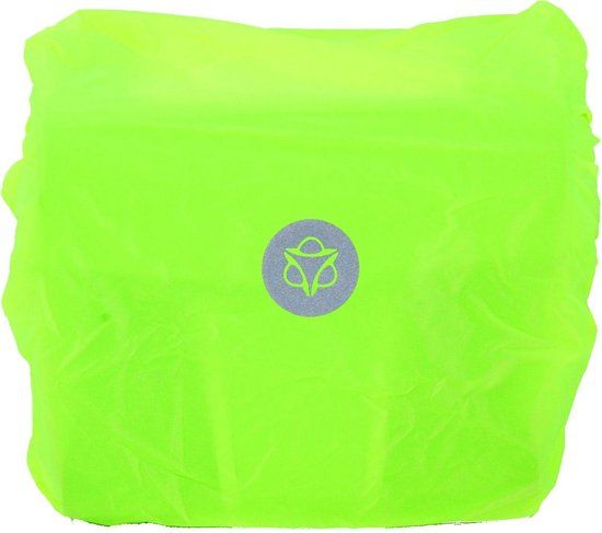 AGU Performance Regenhoes Fietstas - Maat S - Neon geel