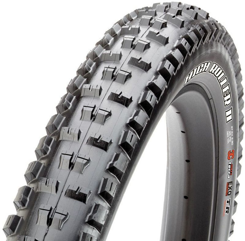 Maxxis HighRoller II+ Fietsband TR EXO Dual zwart