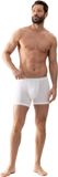 Mey Trunk Shorty Serie Dry Cotton Heren Wit Effen Katoen/Polyester/Elastaan XXL