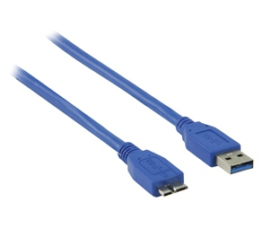 Valueline 2m, USB 3.0, USB A - microUSB B