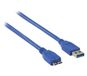 Valueline USB-kabel 2m USB 3.0 A naar Micro-USB B Blauw