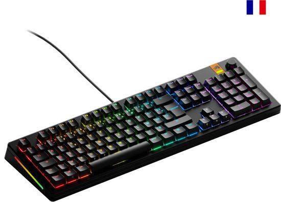 Glorious Gaming GMMK 3 HE 100% Prebuilt toetsenbord Gamen USB AZERTY Frans Zwart