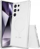 Selected by GSMpunt.nl Samsung Galaxy S24 Ultra Hoesje Hard Back Cover met MagSafe Transparant