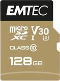 Emtec SpeedIN PRO 128Go Carte mémoire MicroSDXC - Classe 10, UHS-I