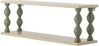 Bloomingville Wandplank Bibiola Créme Groen