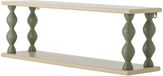 Bloomingville Wandplank Bibiola Créme Groen