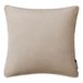 ROOM99 Lush Sierkussensloop, 45 x 45 cm, kussensloop, decoratief sierkussen, decoratief, esthetisch, modern, slaapkamer, woonkamer, fluweel, beige