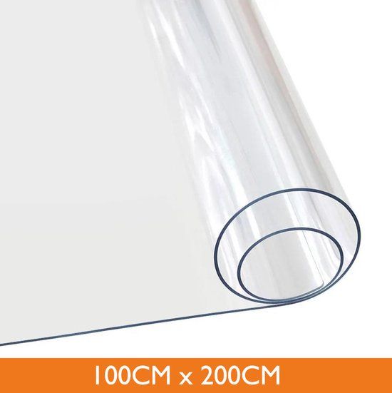 Simple Fix Tafelzeil Transparant 100cm x 200cm