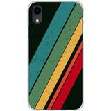 Apple iPhone XR Grunge Bedrukt siliconen hoesje