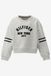 Tommy Hilfiger Girls Hilfiger Batwing Sweater Grey Heather