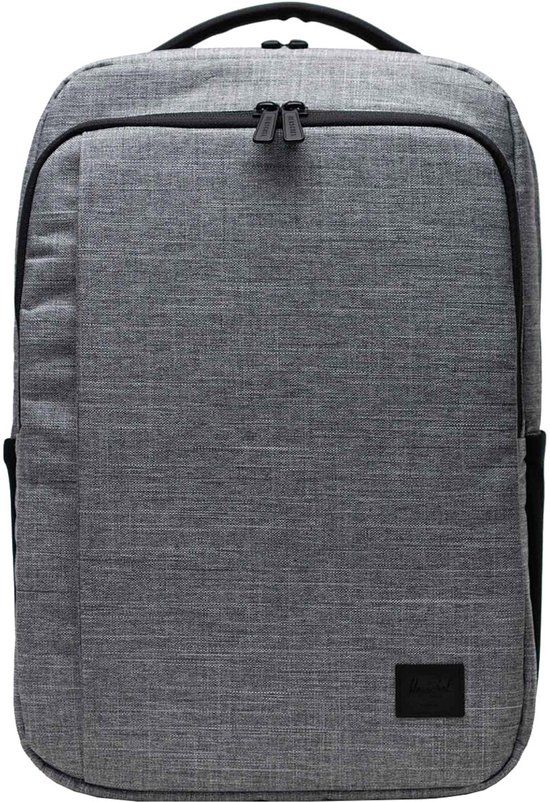 Herschel Kaslo Daypack Tech Backpack 20L Raven Crosshatch grijs