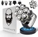 Sansbeauté Skull Sharp PRO Magnetic 6-in-1 Scheerapparaat Mannen + Extra Scheerkop - Face en Head Shaver - Draadloos Opladen