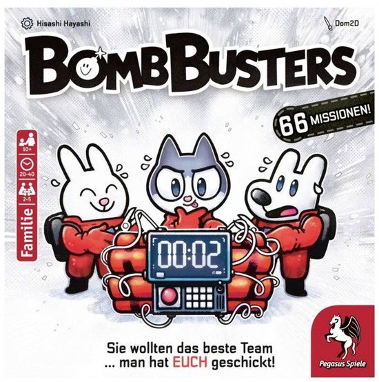 Pegasus Spiele Bomb Busters Bombbusters: uitgave met spel van de jaren 2025