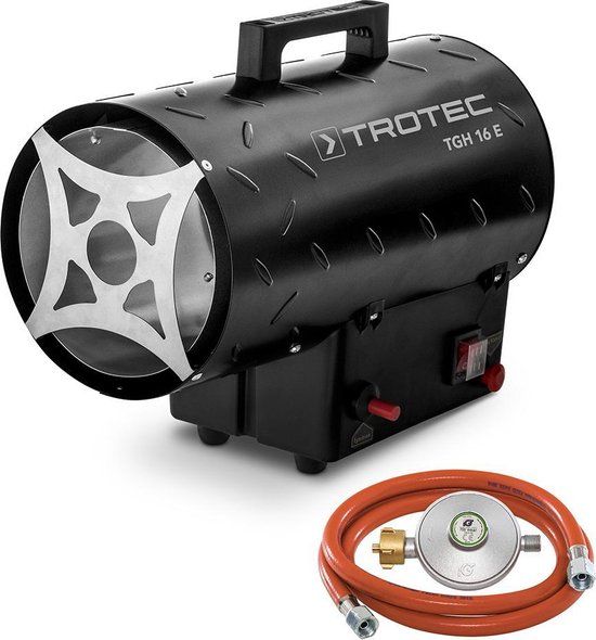 Trotec TGH 16 E Gas Heater Fan 1500W Black