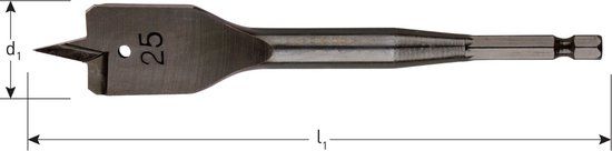 Rotec Speedboren HD met 1/4 bit-aansluiting 8,0x157 mm